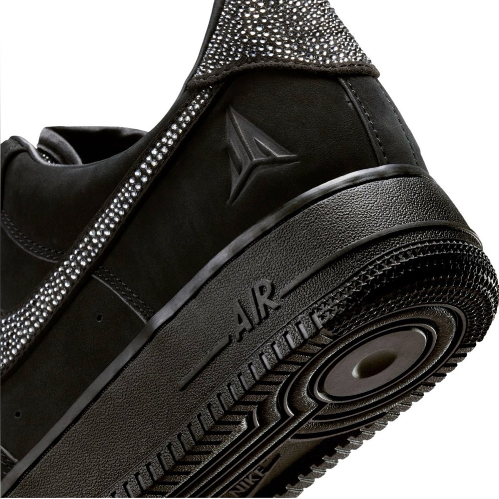 Nike Ja Morant x Swarovski x Air Force 1 LX Low #IQ9772-001 M 8 ~ W 9 - Picture 6 of 10